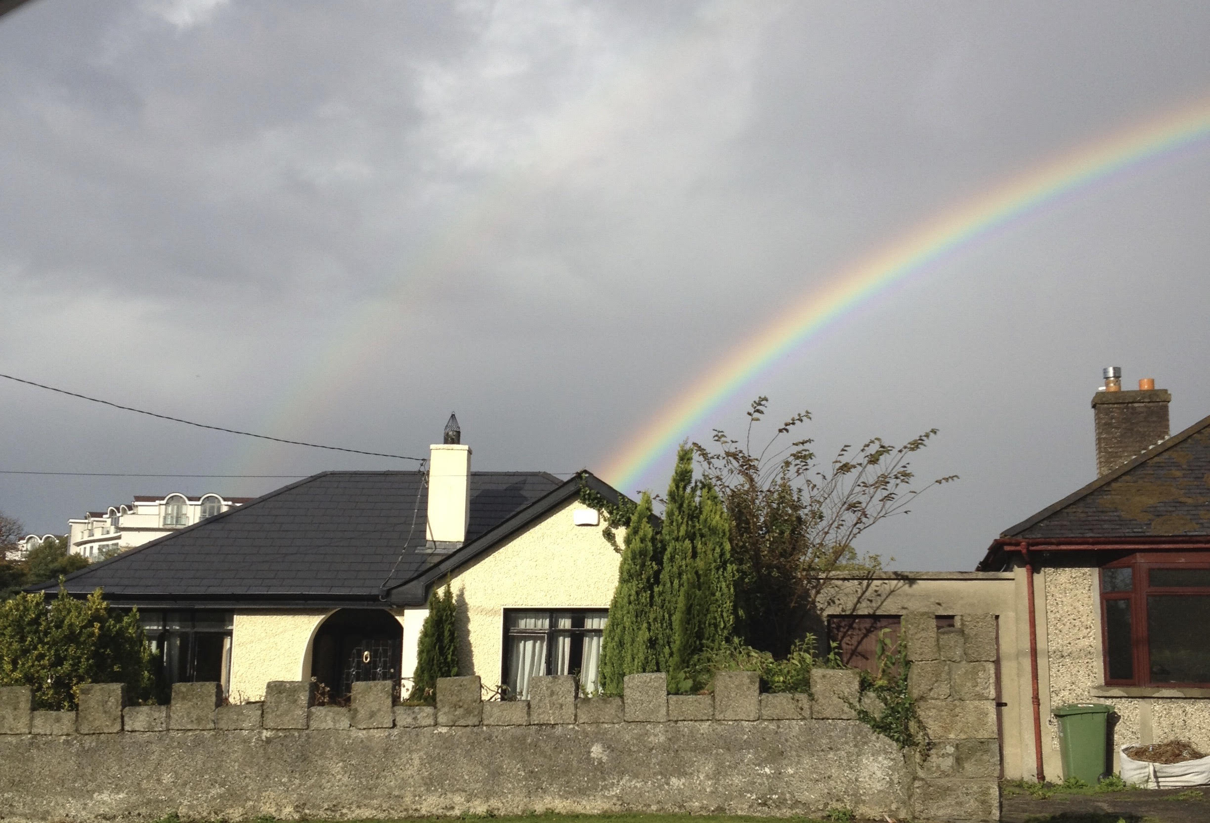 Irish double rainbow